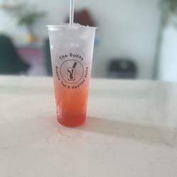 The Bunny Bubble Tea And Healthy Juice - Strawberry fruity sparkling