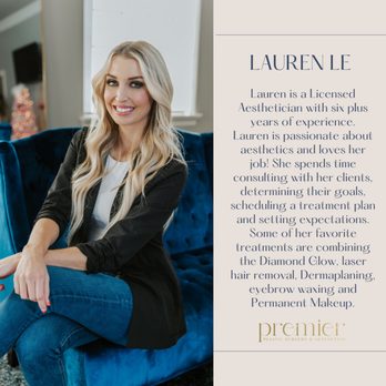 Premier Plastic Surgery & Aesthetics - Lauren Wheeler CMM LE
Licensed Aesthetician - Medical Spas Near Me - Oklahoma City, Oklahoma Premier Plastic Surgery & Aesthetics - Lauren Wheeler CMM LE
Licensed Aesthetician - Medical Spas Near Me - Oklahoma City, Oklahoma