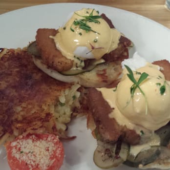 Early Bird - Pork belly eggs benedict - New American Near Me - Fullerton, California Early Bird - Pork belly eggs benedict - New American Near Me - Fullerton, California