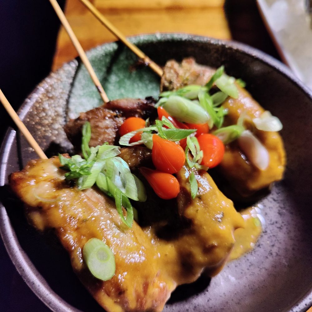 Sobre Mesa - Chicken skewers. So bomb - Cocktail Bars Near Me - Oakland, California Sobre Mesa - Chicken skewers. So bomb - Cocktail Bars Near Me - Oakland, California