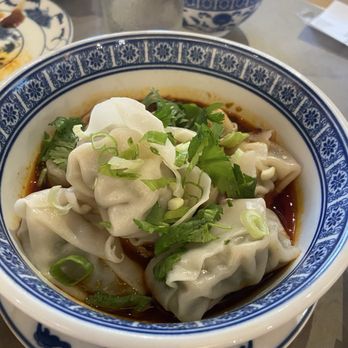 Dumpling Plus - D6 Spicy Shrimp Pork Vegetable Wontons (8) - Chinese Near Me - University City, Missouri