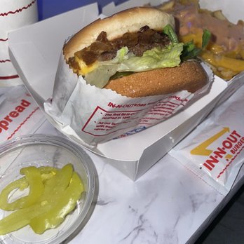 In-N-Out Burger - Animal style everything - Fast Food Near Me - Northridge, California