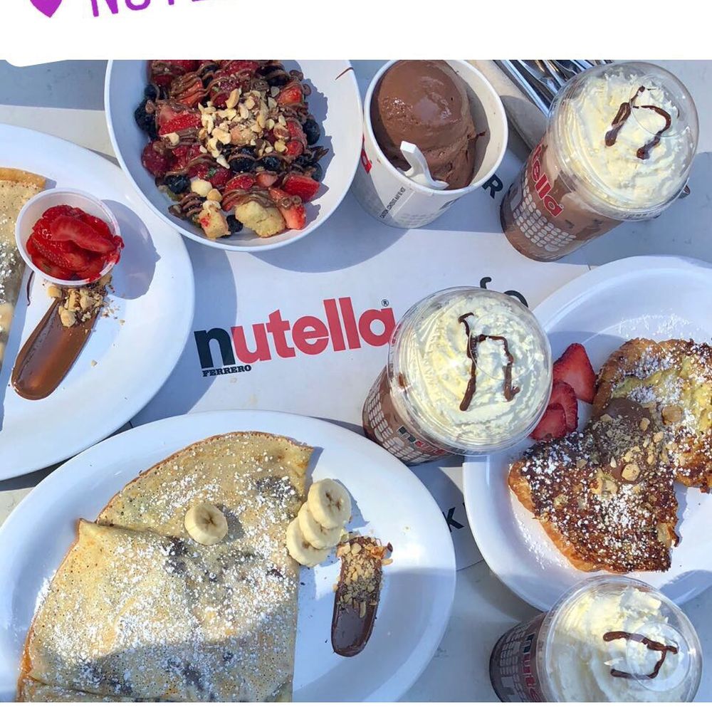 Nutella Cafe - Strawberry Crepe, Banana Crepe, Croissant French Toast, Nutella Gelato, Panzanella - Desserts Near Me - Chicago, Illinois Nutella Cafe - Strawberry Crepe, Banana Crepe, Croissant French Toast, Nutella Gelato, Panzanella - Desserts Near Me - Chicago, Illinois