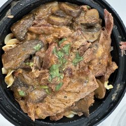 Veselka Grand Central Terminal - Beef Stroganoffstroganoff
