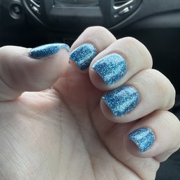 This was after the manager tried to fix. Lost a lot of length and they weren't finished.
