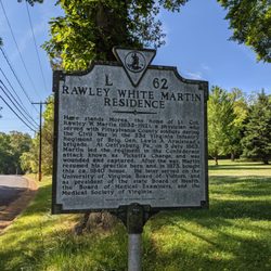 Rawley White Martin Residence Marker - Rawley White Martin Residence Marker, Chatham