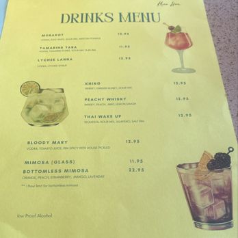 Khao Hom - Drink menu - Thai Near Me - Hayward, California Khao Hom - Drink menu - Thai Near Me - Hayward, California