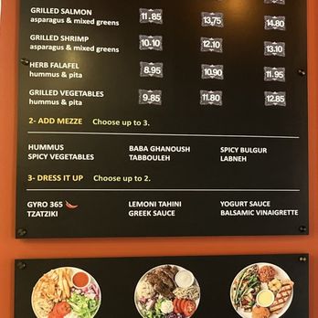 Gyro 365 - Menu - Mediterranean Near Me - Jacksonville, Florida
