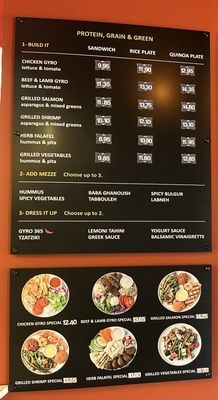 Menu photo 5 Gyro 365 Jacksonville, FL