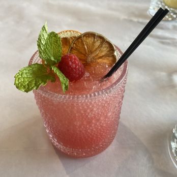 The Crawfish Hut - Cocktail forgot the name but delicious! - Seafood Near Me - Burien, Washington