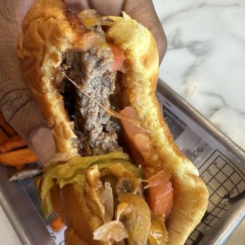 OMG! Burger - Spring - Holy Cow add Tomato - Hot Dogs Near Me - Spring, Texas