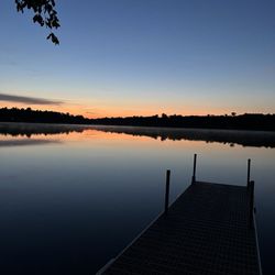 Paul Bunyan Resort - This is the view from our cabin. It was absolutely gorgeous!