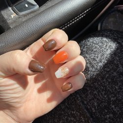 L A Nails - Thanksgiving nails