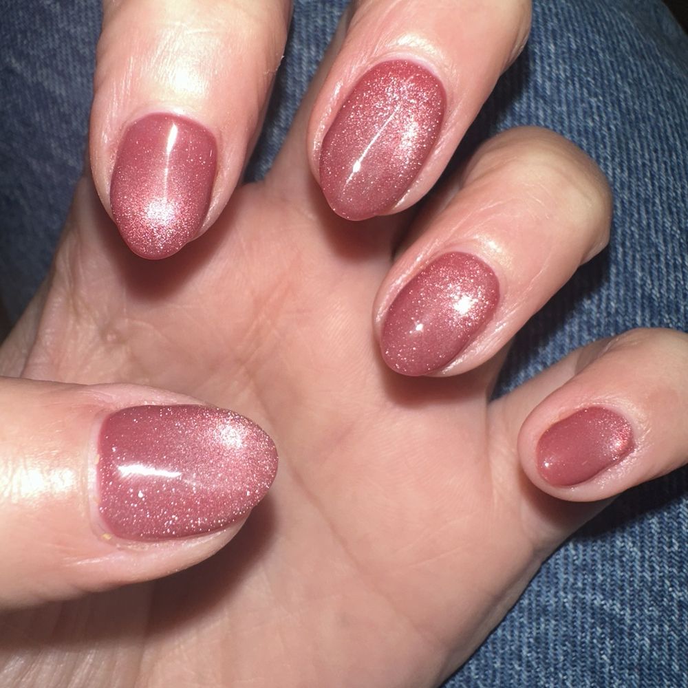 Cat eye (my real nails) Cat eye (my real nails)