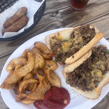 Beach Road Round-Up - Cheesesteak and fries - Breakfast & Brunch Near Me - Chincoteague Island, Virginia Beach Road Round-Up - Cheesesteak and fries - Breakfast & Brunch Near Me - Chincoteague Island, Virginia