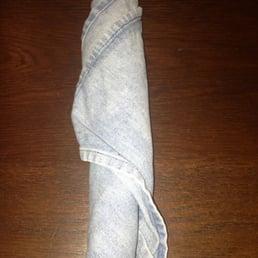 Jean napkins... "Jean"ius ;) Jean napkins... "Jean"ius ;)