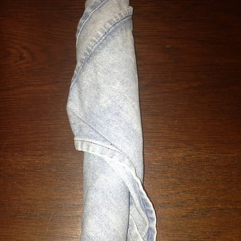 Shellers Barrelhouse Bar - Jean napkins... "Jean"ius ;) - American Near Me - Lost Pines, Texas Shellers Barrelhouse Bar - Jean napkins... "Jean"ius ;) - American Near Me - Lost Pines, Texas