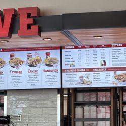 Raising Cane's Chicken Fingers - Menu