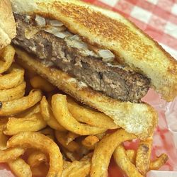 Southern Style Burger with Cajun Fries cooked your way