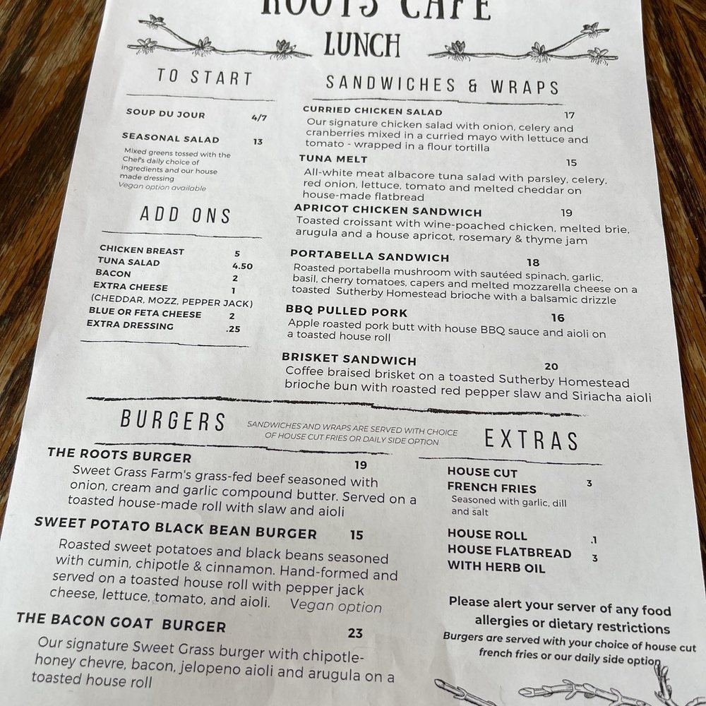 Roots Cafe - New American Near Me - Naples, New York Roots Cafe - New American Near Me - Naples, New York