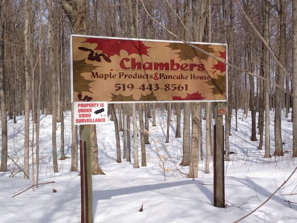 Chambers Maple Shop Logo