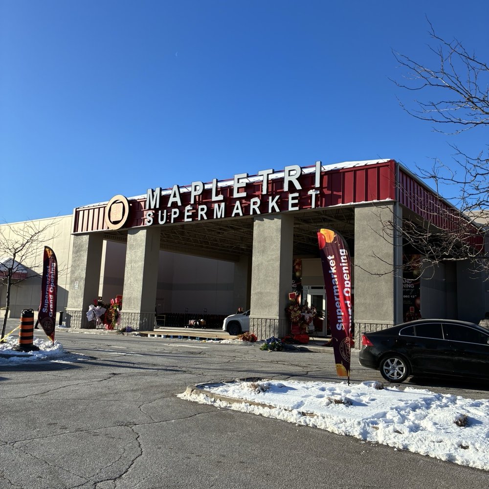 Mapletri Supermarket - Exterior - Grocery Near Me - Vaughan, Ontario Mapletri Supermarket - Exterior - Grocery Near Me - Vaughan, Ontario