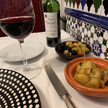 L'Atlas - Half bottle of morrocan wine - Moroccan Near Me - Paris, 75