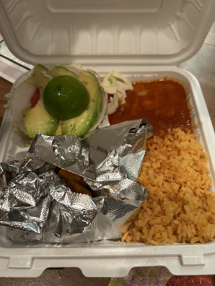 Food from Don Pepe Taquería