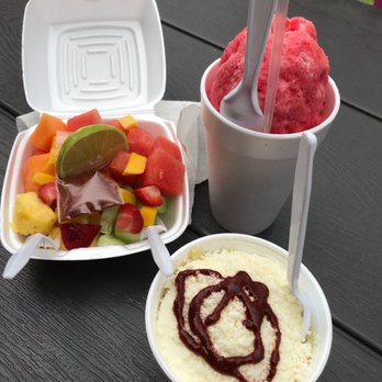 La Poblana - We went here based off of Yelp reviews and I have to say they did not disappoint the main reason I went was the corn and it was delicious! - Juice Bars & Smoothies Near Me - Houston, Texas