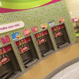 a view of the yogurt bar a view of the yogurt bar