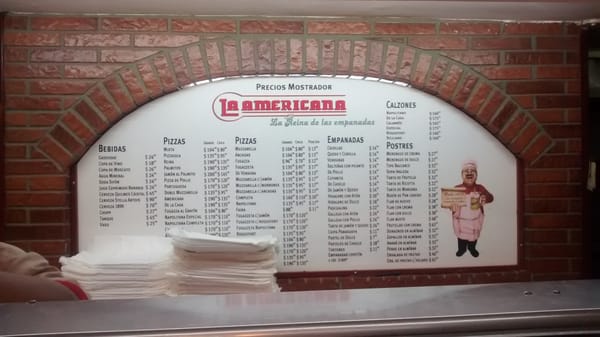 Menu photo 2 La Americana Buenos Aires, C Menu photo 2 La Americana Buenos Aires, C