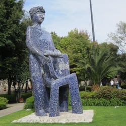 Parque Paseo San Francisco - "El hombre azul"ubicado en el parque