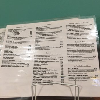 BKK Mexican & Thai  - As you can see in the soft tacos section it says (With sour cream and guacamole) - Mexican Near Me - Berkeley, California