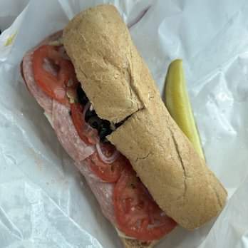 Your Butcher, Frank - a sub sandwich and a pickle - Meat Shops Near Me - Longmont, Colorado