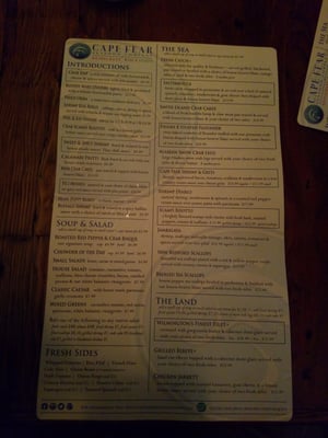 Menu photo 8 Cape Fear Wilmington, NC Menu photo 8 Cape Fear Wilmington, NC