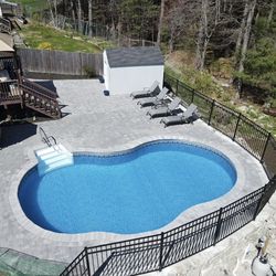 Bemister's Pool & Patio - SEMI INGROUND POOL
