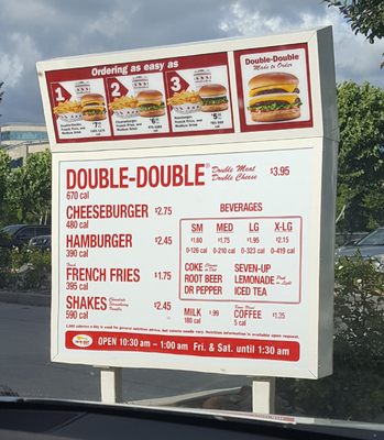 Menu photo 8 In-N-Out Burger Santa Clara, CA Menu photo 8 In-N-Out Burger Santa Clara, CA