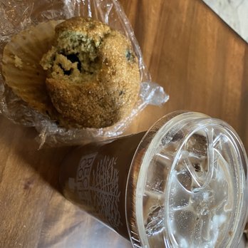 Recess Coffee House & Roastery - a cup of coffee and a muffin - Coffee & Tea Near Me - Syracuse, New York
