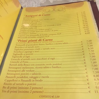 La Bosca - Part of the menu - Bars Near Me - Santarcangelo di Romagna, RN
