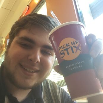 Pick Up Stix Fresh Asian Flavors - Me enjoying my pick up stix drink - Chinese Near Me - Long Beach, California Pick Up Stix Fresh Asian Flavors - Me enjoying my pick up stix drink - Chinese Near Me - Long Beach, California