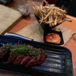 Block Kitchen + Bar - Bison and chips