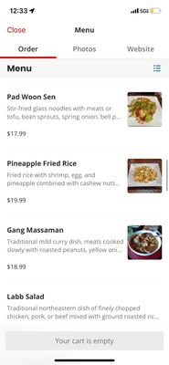 Baramee Thai Bistro by null