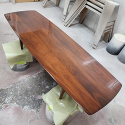 Better Than New Furniture Repair - Cherry Midcentury coffee table
