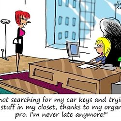 Decluttering Chaos - Organizer can help you find your car keys