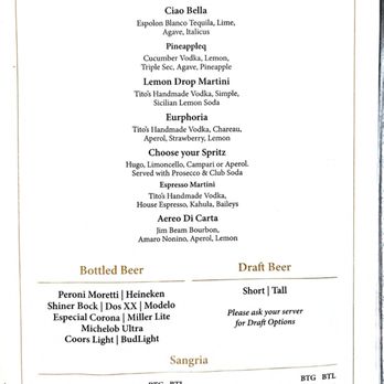 Noli's Vite - Drink Menu July 2026 - Pizza Near Me - New Braunfels, Texas Noli's Vite - Drink Menu July 2026 - Pizza Near Me - New Braunfels, Texas