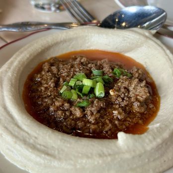 Safta - lamb ragu hummus - Middle Eastern Near Me - Denver, Colorado