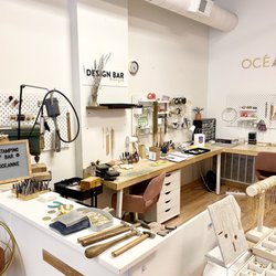 Oceanne - Design Bar (where the jewelry is made) -- on Sunday, 30 April 2023