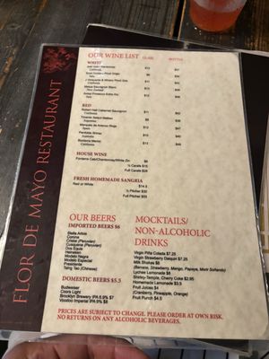 Menu photo 1 Flor De Mayo New York, NY Menu photo 1 Flor De Mayo New York, NY