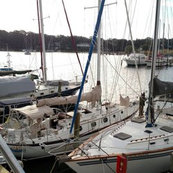 A shot of their ASA 104 boat.