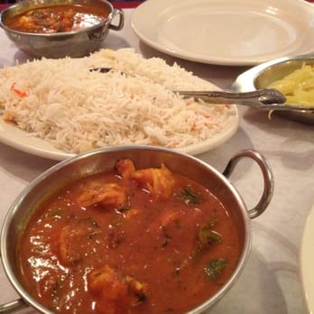 Ayna Agra Indian Restaurant - Shrimp Curry lunch special - Indian Near Me - Bayside, New York